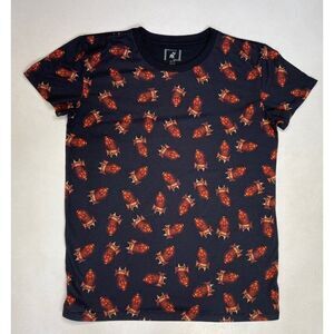 Notorious BIG Biggie Smalls T-shirt Women Small Black Short Sleeve Rap Music